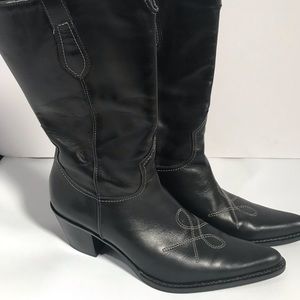 Franco Sarto cowboy boots sz 9